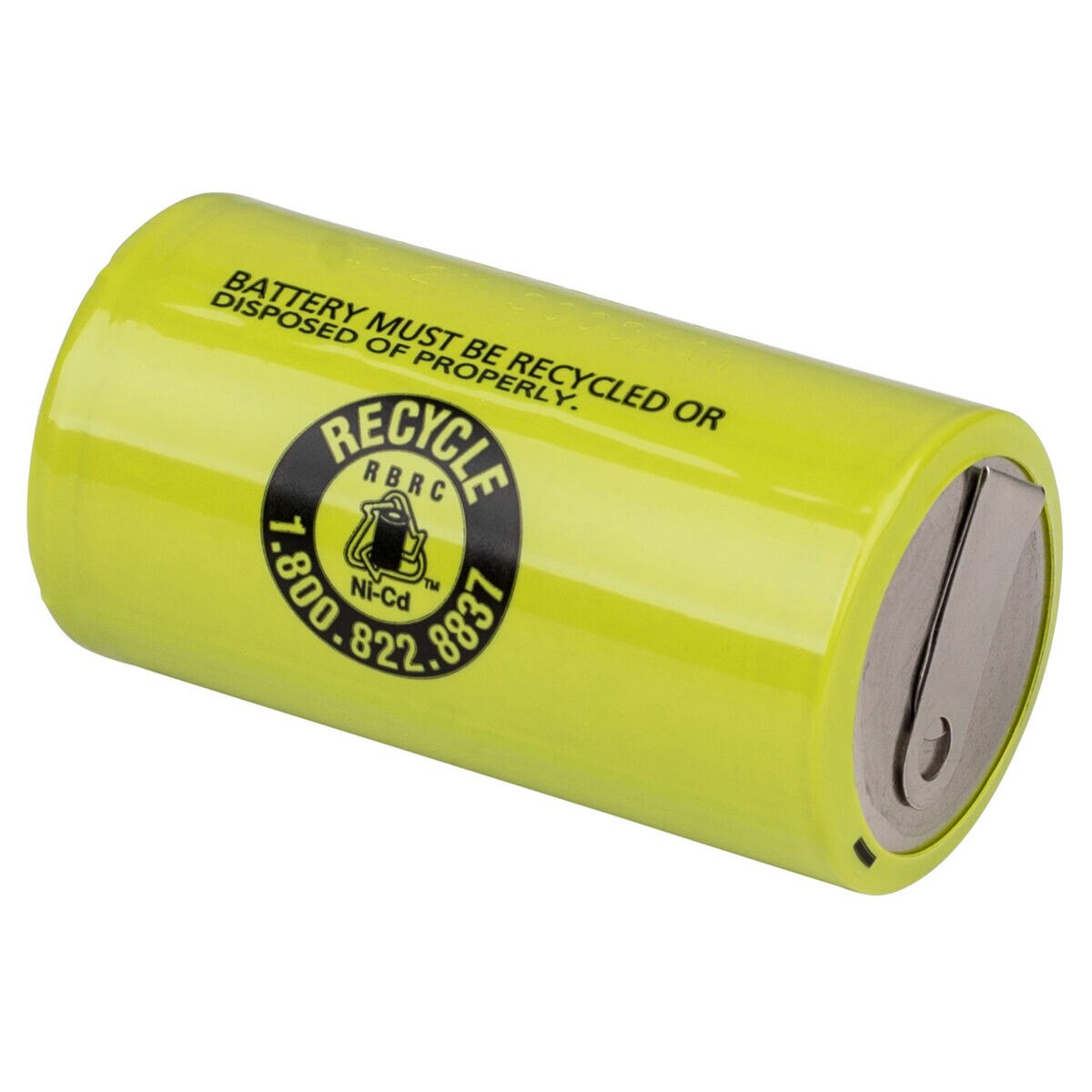 C NiCd Cell Battery with Tabs 3000mAh